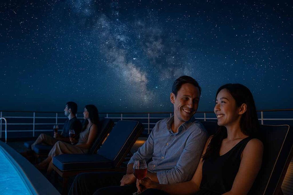 星空鑑賞・ナイトプールで非日常を味わう