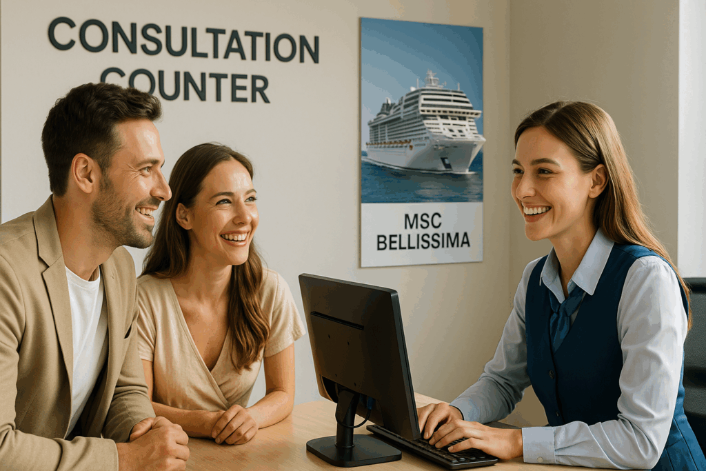 MSCベリッシマの予約方法とおすすめの窓口