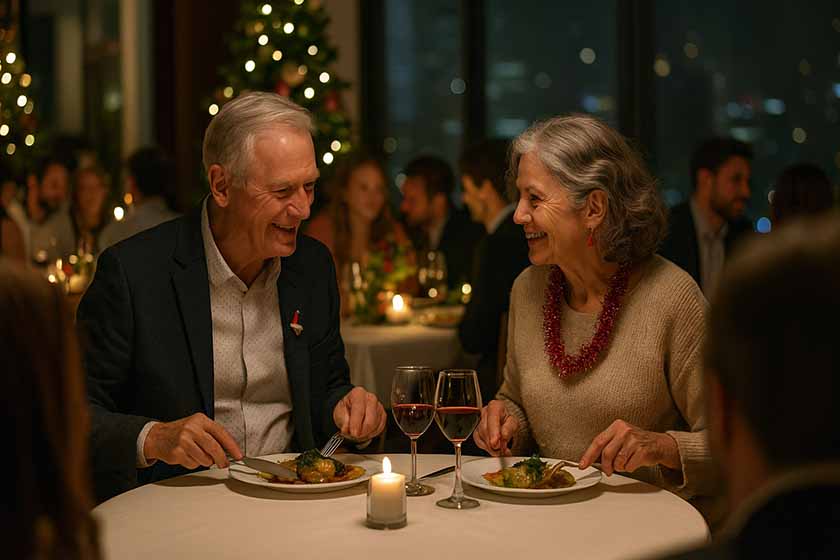 特別ディナーと限定メニュー