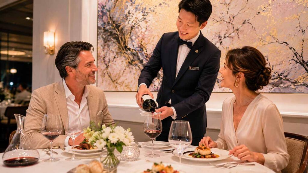 ワイン・ペアリングはどうなのか